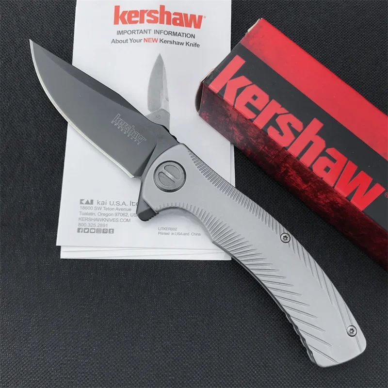 

2023 Новый Kershow 3490 складной карманный нож 8Cr13Mov лезвие стальная ручка Походный тактический охотничий полезный инструмент для повседневного использования подарок