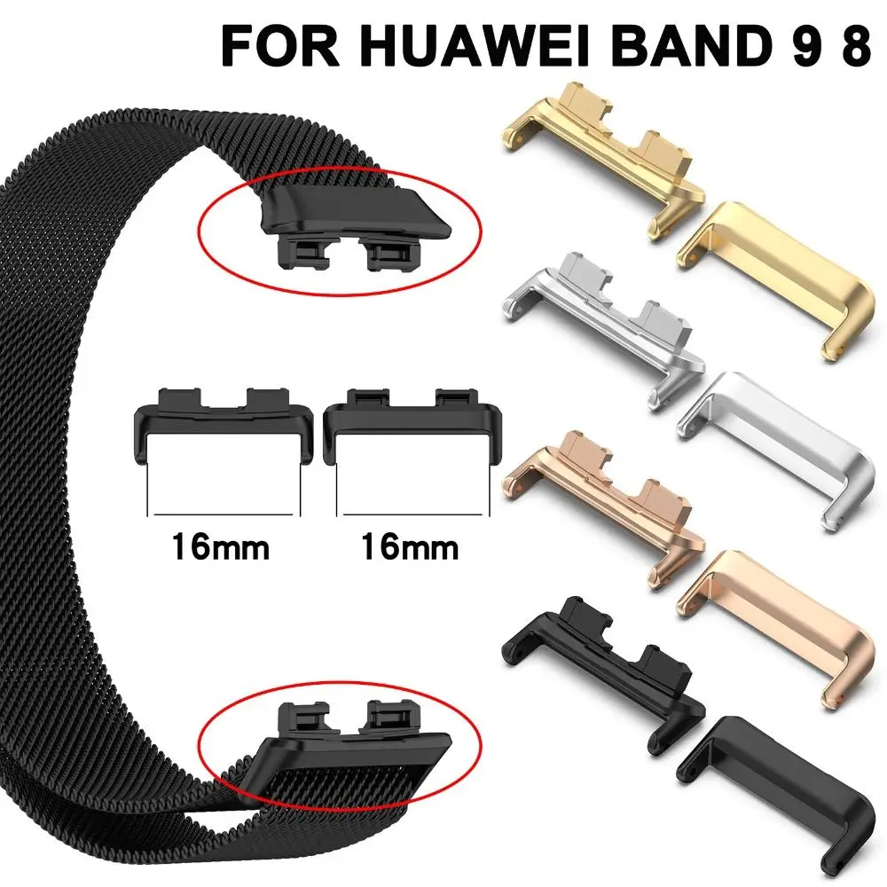 

Ремешок для наручных часов Huawei Band 9 8, металлический соединитель, 2 шт., 16 мм