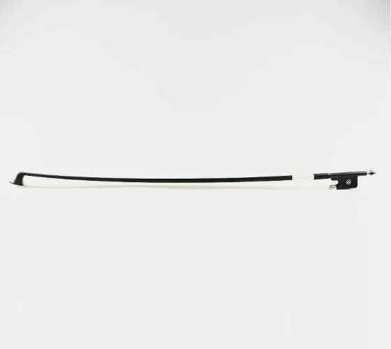 New Advanced Black Carbon Fiber Viola Bow Good Balance