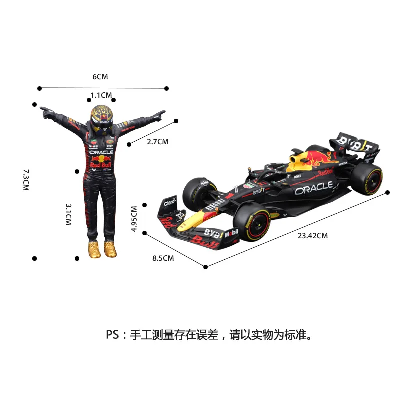 ブラーゴ 1/24 2024年 マクラーレンF1チーム+勝利人形 4