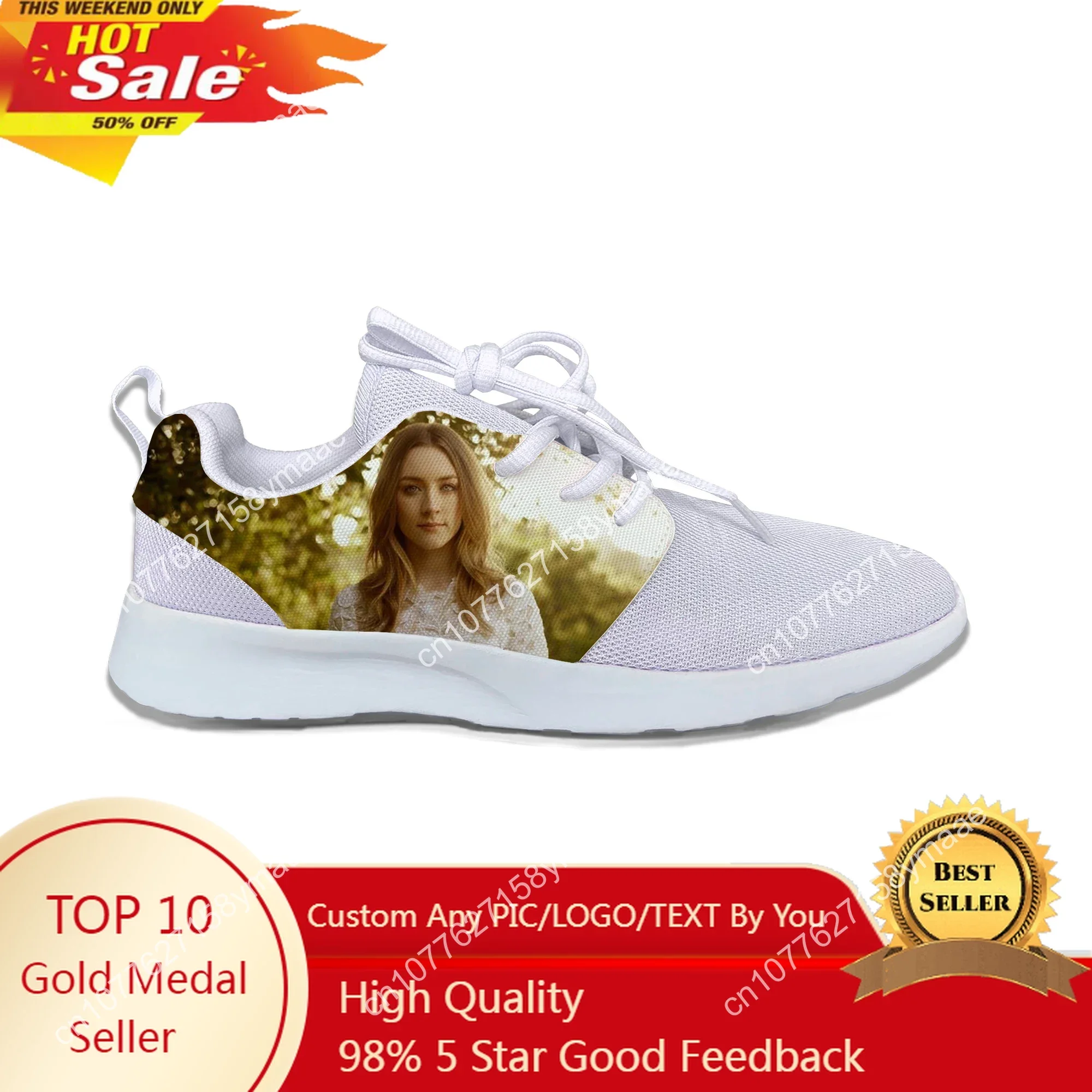 

Hot Cool Fashion New Summer High Quality Sneakers Handiness Latest Sports Shoes Men Women Saoirse Ronan Classic Running Shoes