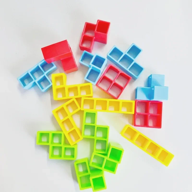 Tetra Tower Balance Stacking Blocks Game Board Games For 2 Players+