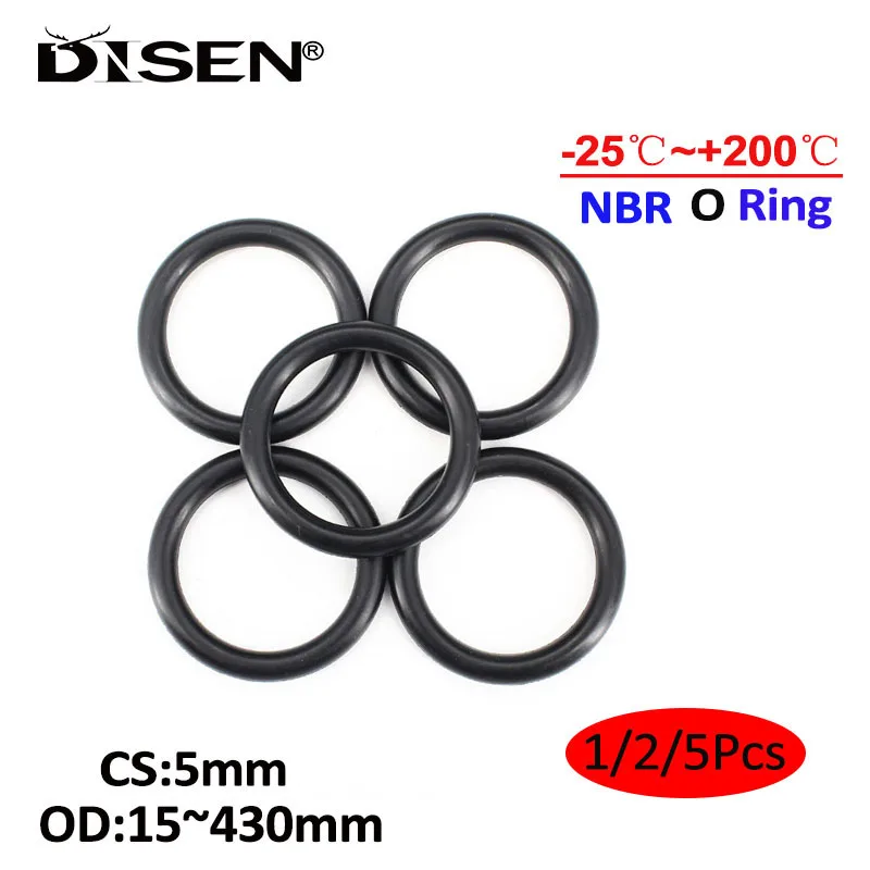 

1/2/5 шт., резиновое уплотнительное кольцо из нитрильного каучука