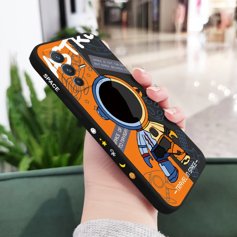 Traveling Astronauts Phone Case - Cosmic Voyager Series