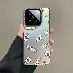 Silver Plated IMD Cover with Nurse Medicine Health Heart Design - Redmi 15C4G - 5G (B1 - Black Gray)