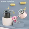 Kids Play Kitchen Set, Pretend Play Cooking Toys Set, Kitchen Toys Playset For Toddlers, Toy Pots And Pans For Kids Kitchen 4