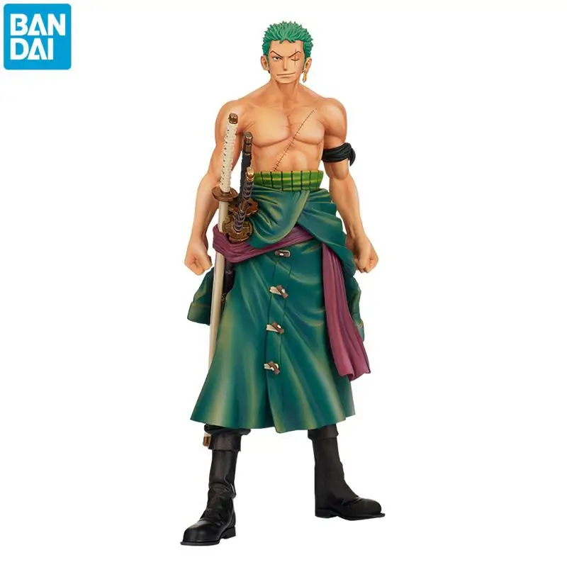 

Bandai One Piece летопичная серия роророноа Зоро модель игрушки Фигурки Banpresto Msp Zoro Аниме периферийные украшения Подарочные игрушки