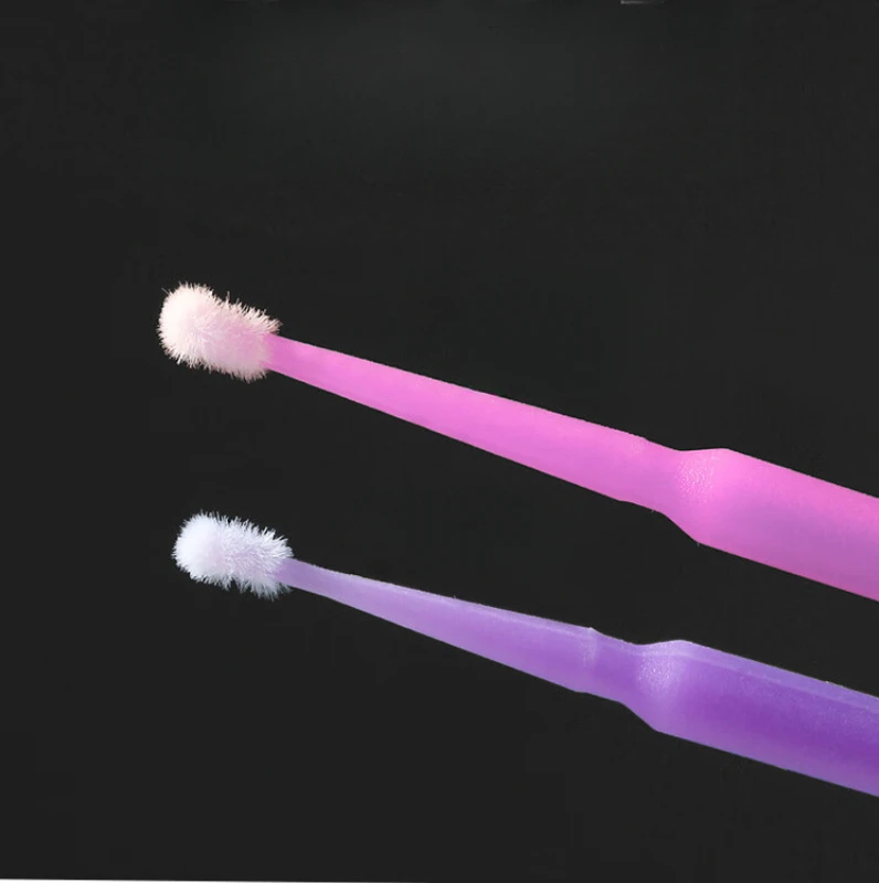 100pcs/set Car Touch Up Paint Micro Brush  Nano cotton swab cleaning stick Detailing Car Products Up Paint Micro Brush Tips 3