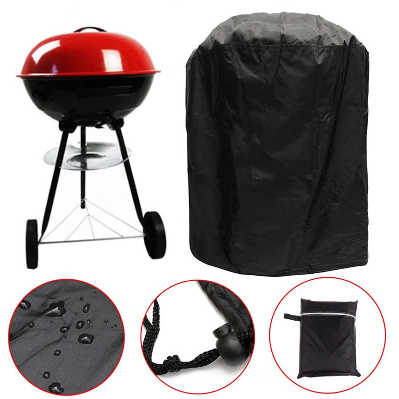 Grill Cover 210D Oxford Outdoor BBQ Grill Heavy Duty Waterproof Dust-proof