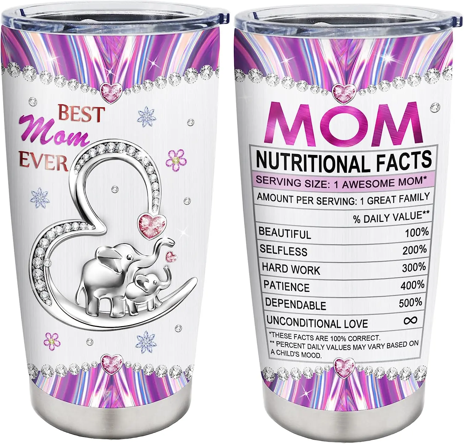 HOMISBES Mom Life Gifts for Women - Stainless Steel Mom Tumbler Cup 20oz -  Leopard Sunflower Travel …See more HOMISBES Mom Life Gifts for Women 