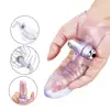 Silicone Finger Sleeve Vibrator G Spot Massager Vibrating Dildo Flirting Vagina Adult Women Hot Erotic Couples Sex Shop Sex Toys 1