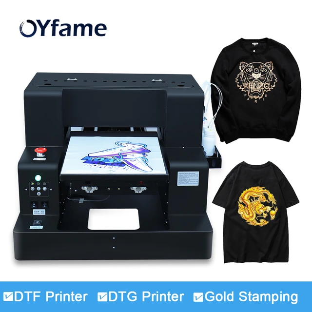 OYfame DTF A3 DTG Directly to film A3 DTF DTG Printer A3 For shoes cap jeans gold t shirt printing machine _ - Mobile