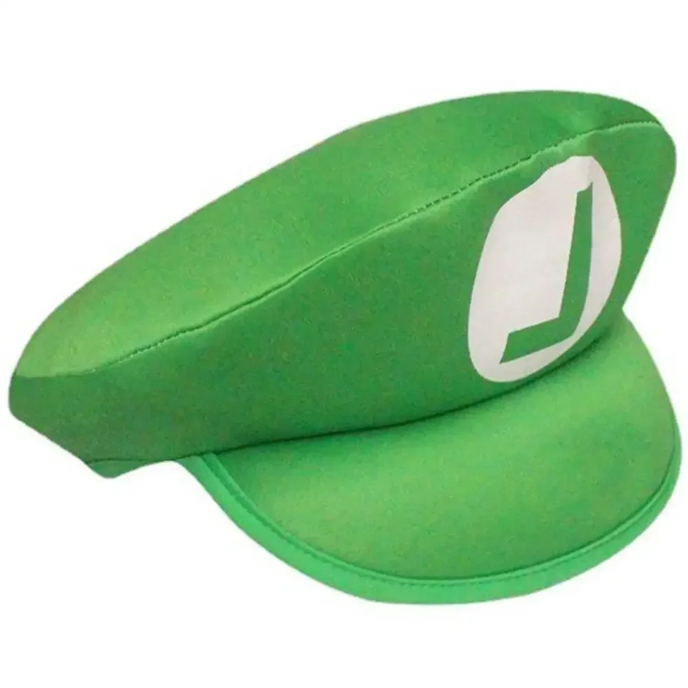 Super Odyssey Bros Cosplay Cartoon Hats With Moustache Halloween kids Hats Costumes Anime Figure Peripherals Birthday Gifts