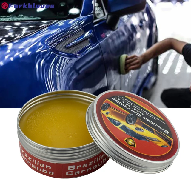 Pasta de Carnauba para el cuidado de la pintura del coche, cera brasileña  para pulir, Brillo alto, recubrimiento superhidrofóbico, 150g - AliExpress