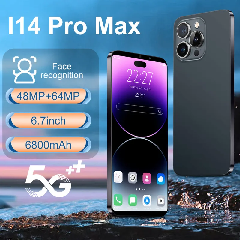 https://ae01.alicdn.com/kf/S65123b8482554a728547bf1a8b9fba315/2022-Global-Version-i14-Pro-Max-5G-Smartphone-12G-512GB-6-7-Inch-Cellular-6800mAh-Phone.jpg