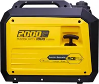 Générateur à onduleur Aceup Energy 2000W, super silencieux, 4 temps, 230V/12V/USB, affichage numérique, portable 19,6 kg, camping/extérieur 2