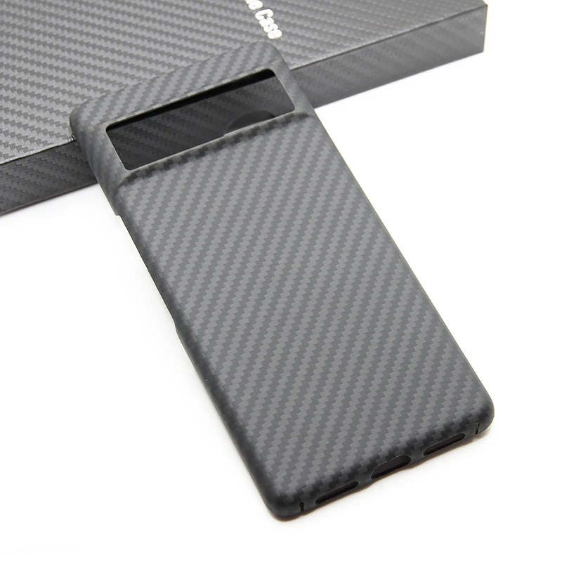 

ZXKE Carbon Fiber Case For Google Pixel 6A Pixel 7 Pro Pixel 8 Pro Thin and light attributes aramid fiber material phone case