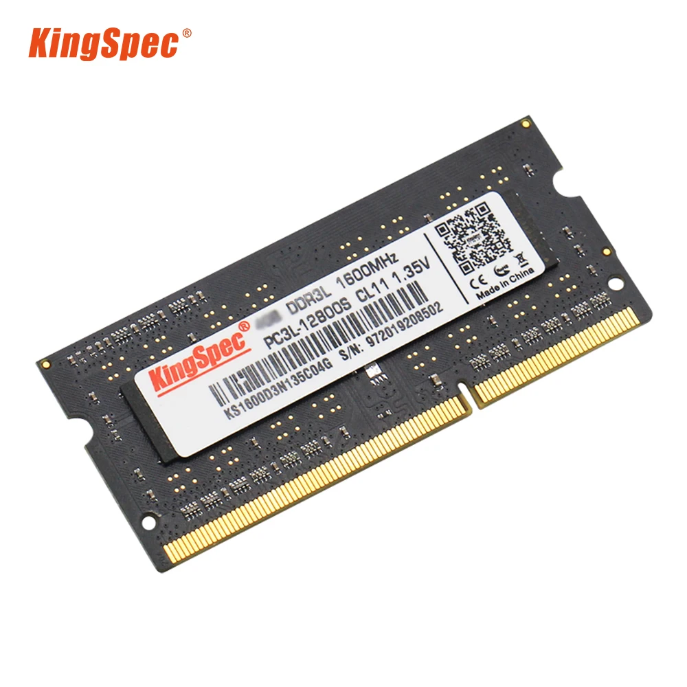 Kingspec Ddr3 4gb 8gb Memória Ram Laptop 1600 Sodimm Ddr3l 8g Memoria Ram para Laptop Memoria Rams 1600mhz Ddr3 1.35v Notebook - Imagem 4