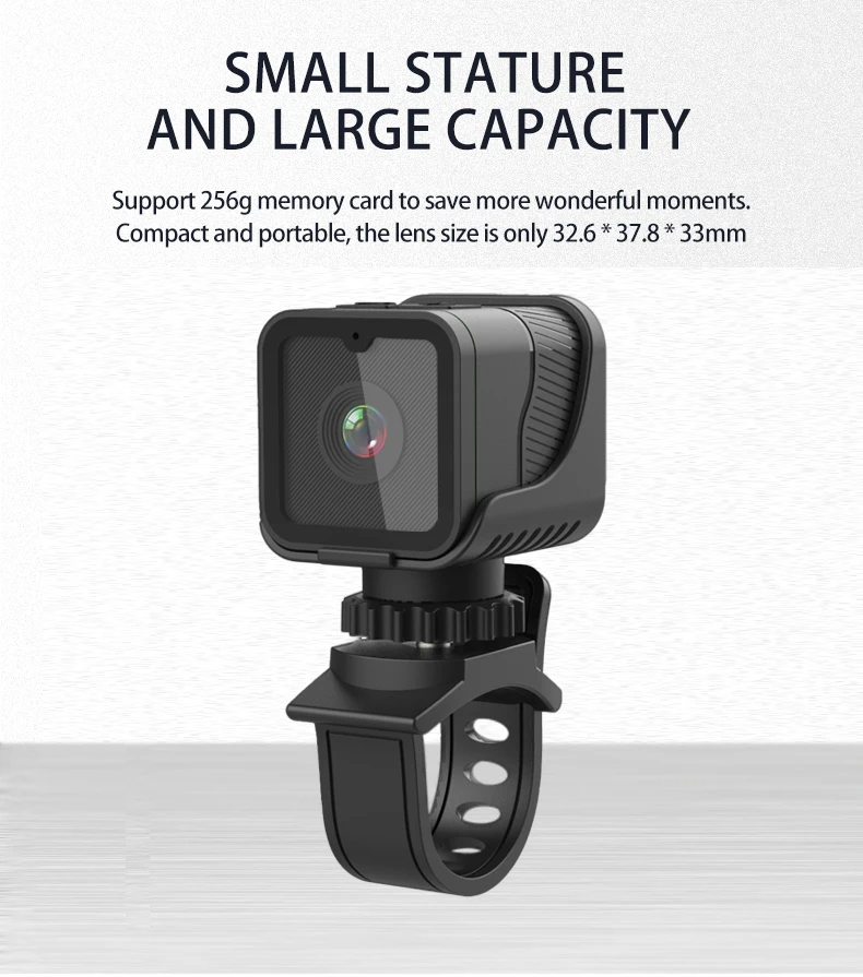 1080p High-Definition Sports Mini Camera With Hotspot WiFi Portable Waterproof Camera Motorcycle And Bicycle Driving Recorder 4