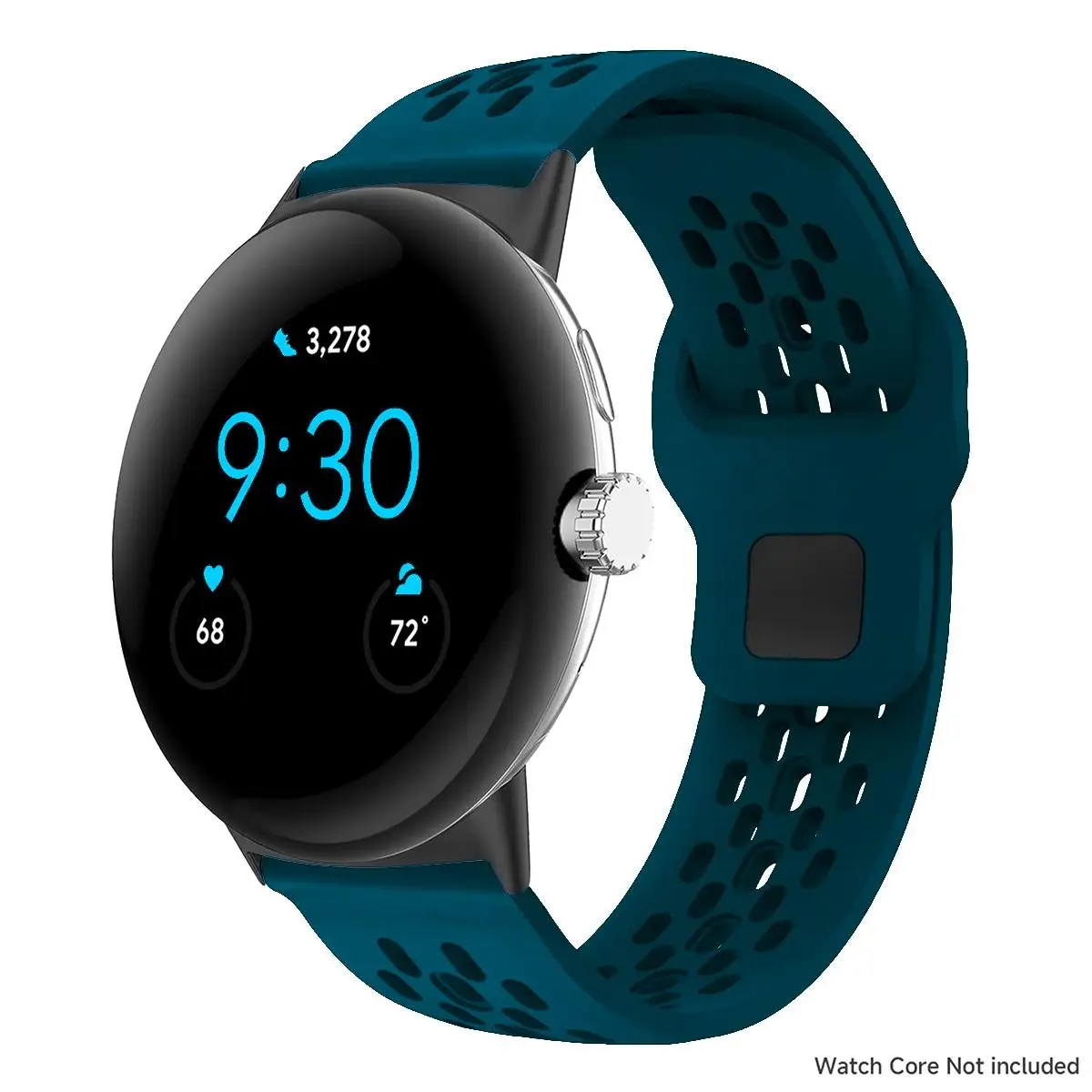 Breathable Sports Silicone Band Strap for Smartwatch Replacement