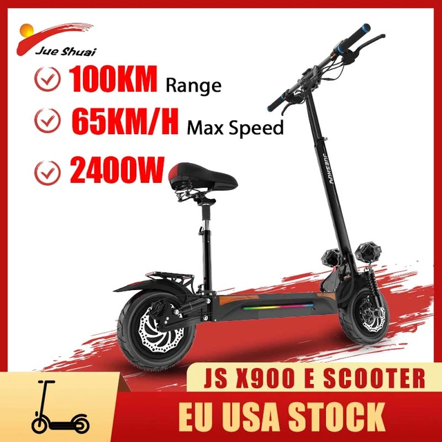 Patinete eléctrico plegable para adultos, Scooter de 3 ruedas con asiento,  8 pulgadas, 500W, 48V - AliExpress