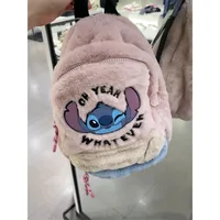 Disney cartoon Stitch New Kids Backpack Mini Schoolbag Girls and Boys Cute Shoulder Bag 4