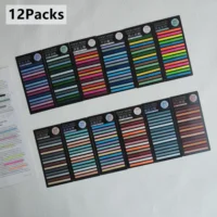 3600 Sheets Color Stickers Transparent Fluorescent Index Tabs Flags Sticky Note Page Bookmark School Office Supplies Stationery 2