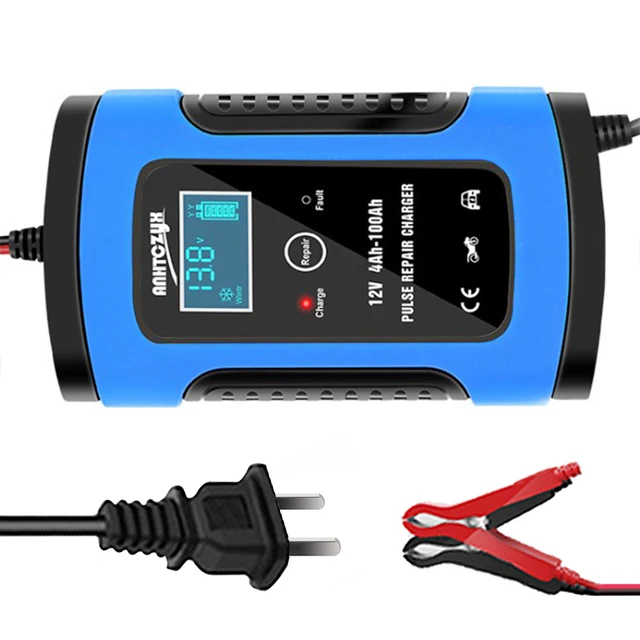 自動カーバッテリー充電器 110v 2v 12v 6a 急速充電 乾式酸 デジタルlcd Aliexpress 自動カーバッテリー充電器 110v 2v 12v 6a 急速充電 乾式酸 デジタルlcd Aliexpress