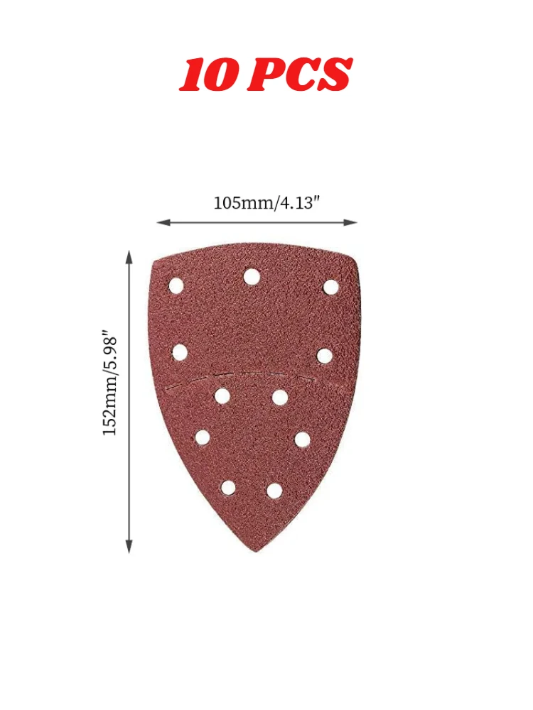 10/20/40 יחידות עכבר 11 חורים 40-2000 גריט נייר פרטי שנייה שנייה PSM משולש נייר שנייה מרובה