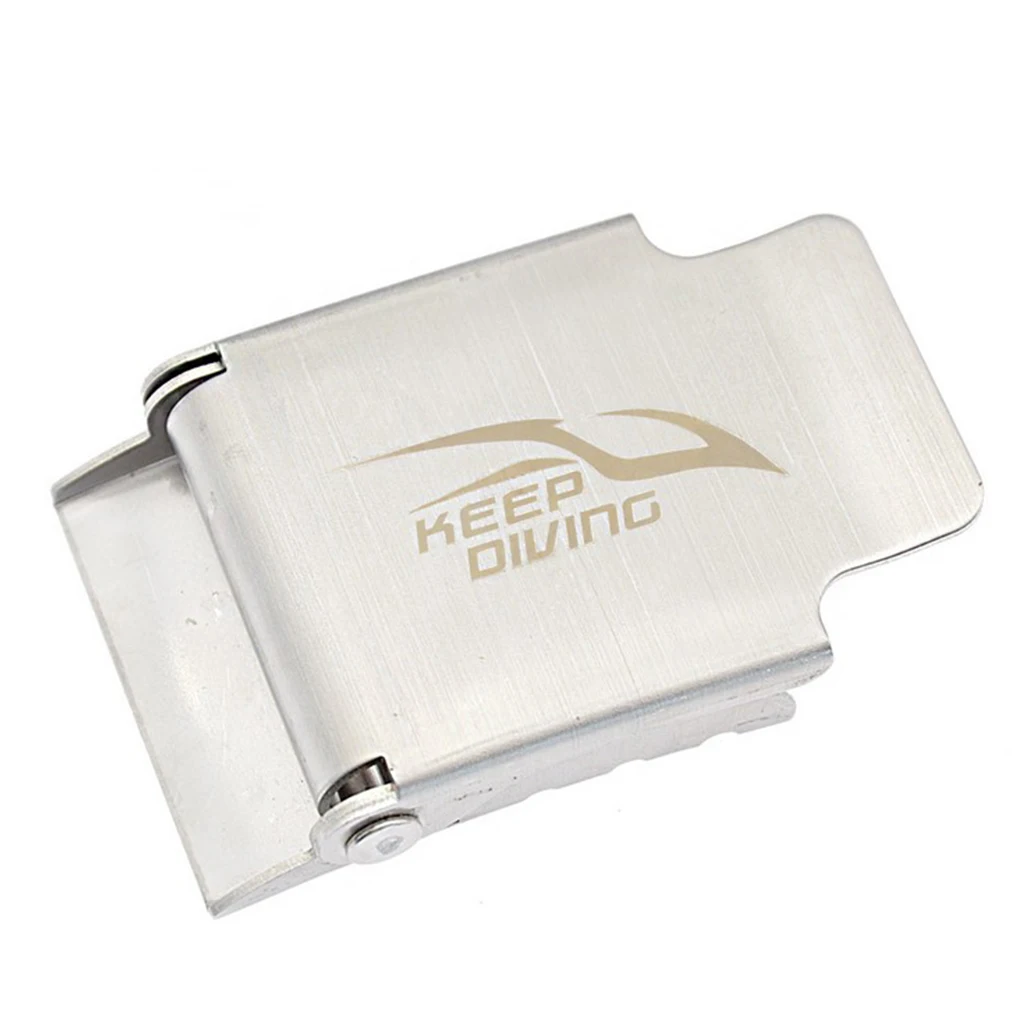 

Keep Diving Stainless Steel Weight Belt Buckle Keeper Stopper Accessories
