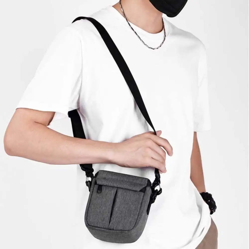 Borsa Protettiva Portatile per Fotocamera, Custodia a Tracolla Singola per DSLR, Borsa Leggera in Nylon per Obiettivi, per Viaggi e Attività all'Aperto - immagine 5