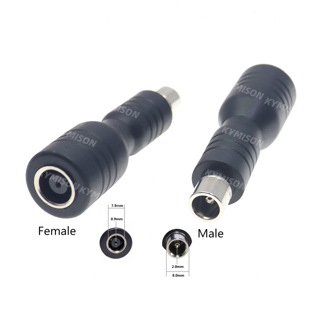 1pcs 8mm Connector DC 7909 to DC 8020 Adapter for Solar Panel RV Portable Power Station for Jackery Explorer Series 1500 2000