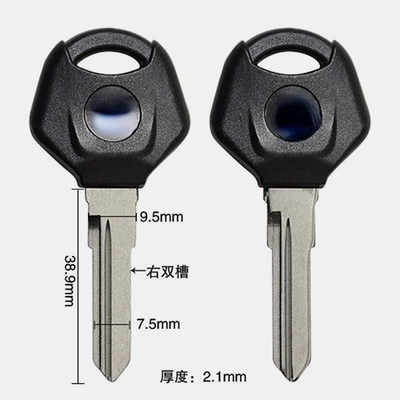 20PCS 47mm Motorcycle Uncut Blade Blank Key Embryo motorcycle keys motorcycle key accessories Fit for YAMAHA YZF XJR1300 FJR1300 MT09 MT07 XJ6 TMax FZ6 FZ8 R3 R1 R6