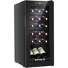 Freestanding Compressor Wine Cooler Refrigerator,Beverage Wine Chiller,Digital Temperature Control & Double-layer Glass Door 1