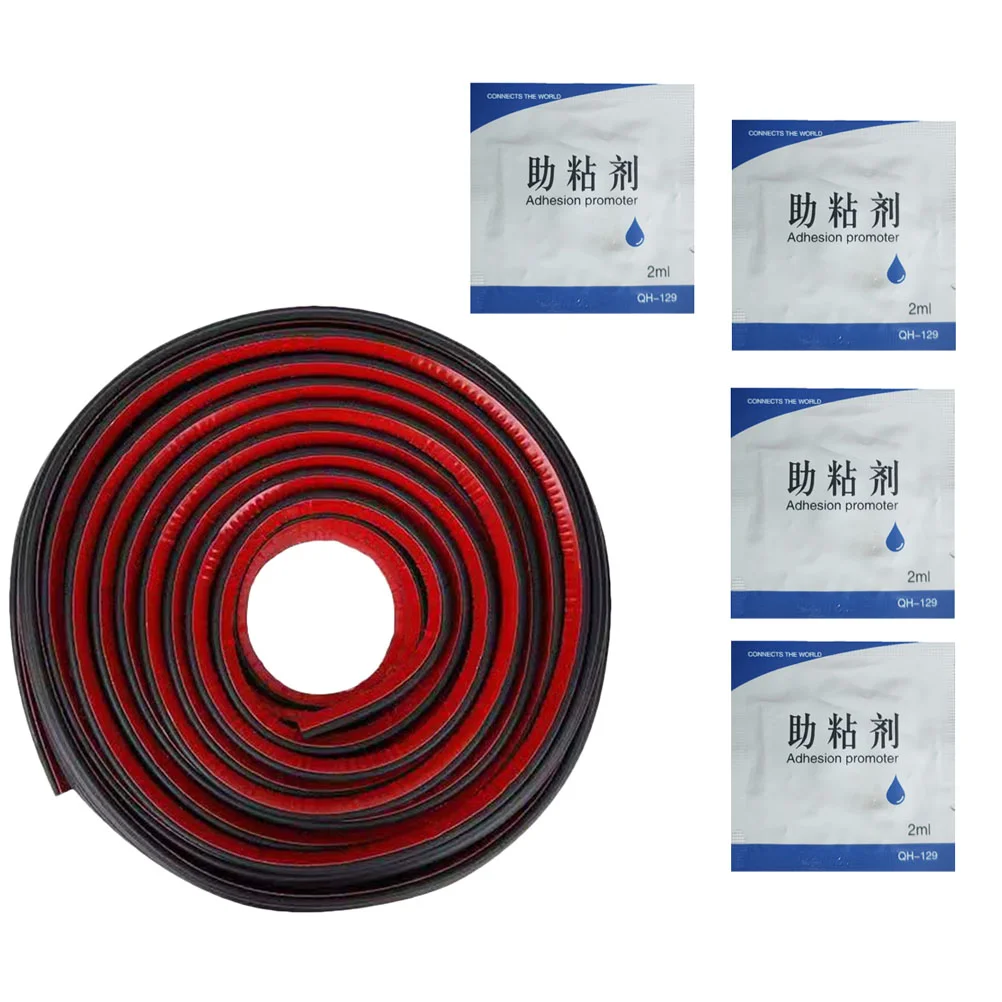 

1 Set Weather Strip Seal Double-layer Stripping Trim Leak Sound Prevent Strip