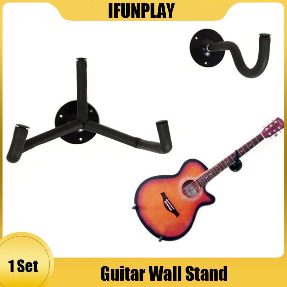 Soporte de pared para guitarra, gancho de suspensión de roble Horizontal, estante con pantalla de tornillo para la mayoría de las guitarras, envío directo AliExpress Deportes y entretenimiento