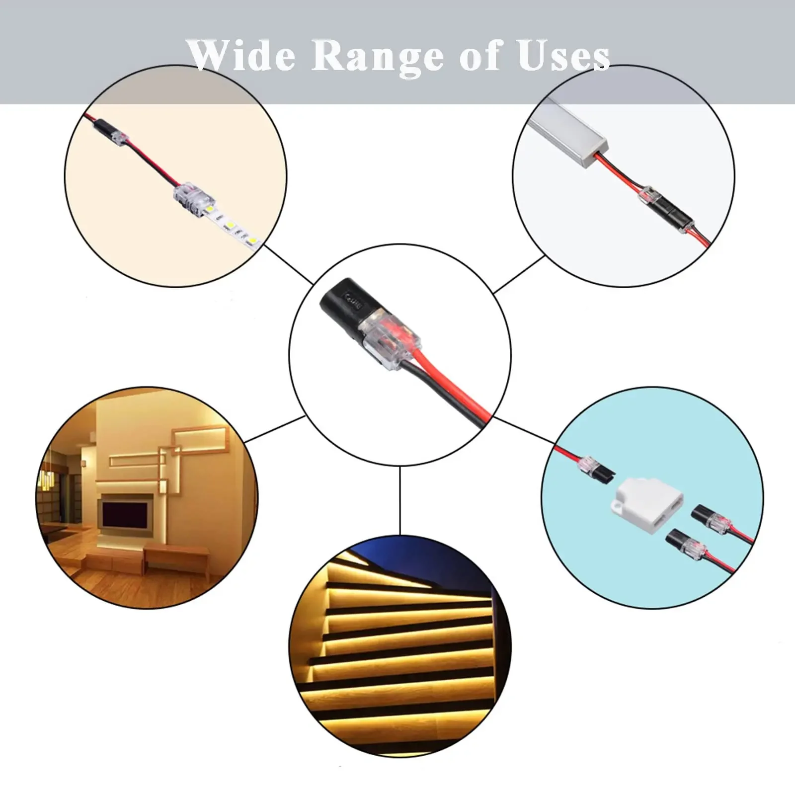 Waterproof Plug Wire Connector 2 Pin Way Cable Plug Car Electric Wire Snap Connectors Strip Terminal Connection Wholesale