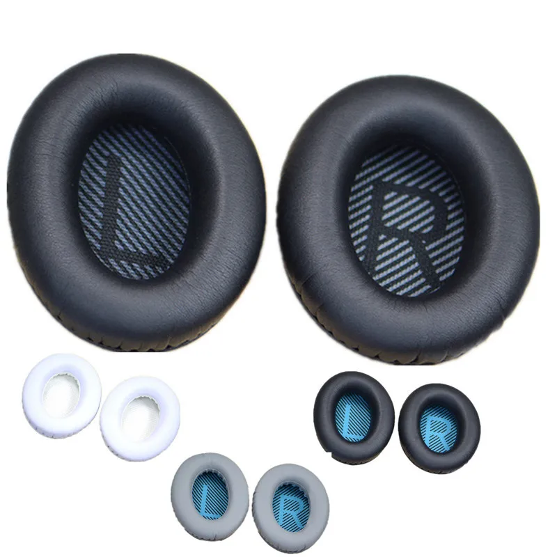 Cuscinetti Auricolari Di Ricambio Per Bose Quietcomfort Qc 2 15 25 35 Cuscino Per L'Orecchio Per Qc2 Qc15 Qc25 Qc35 Soundtrue Headphones Part