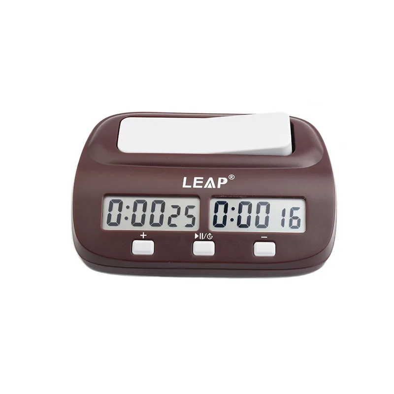 LEAP Chess Clocks Professional Portable Digital Chess Board Competition Count Up Down Chess Games Electronic Alarm