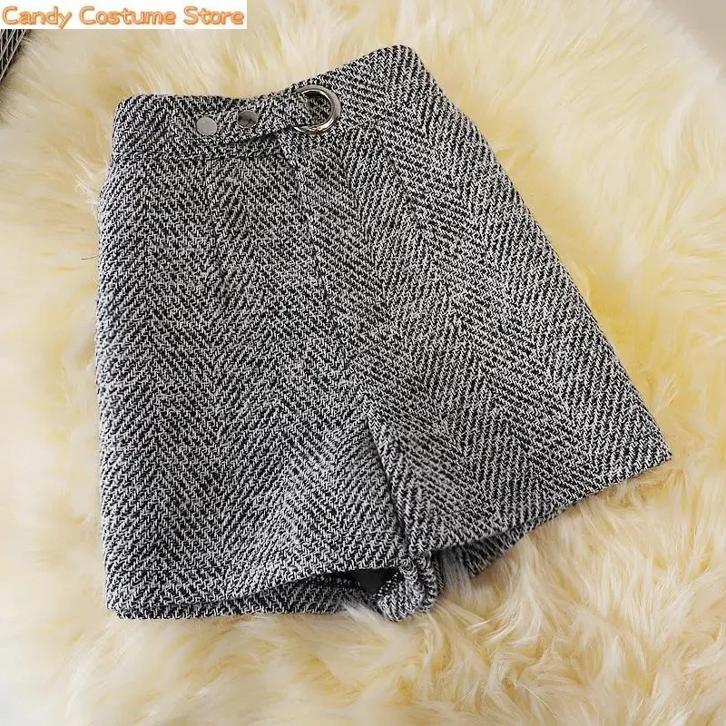 Women's Autumn and Winter New Style Comfortable and Versatile Casual Pantswoolen Shorts