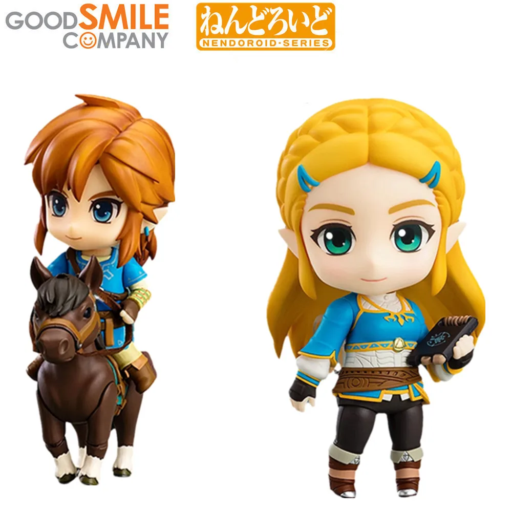 Original Gsc Napprovazione Link Zelda The Legend Of Zelda Breath Of The Wild Anime Figure Toys Good Smile 733 Pvc Doll Kid Gift