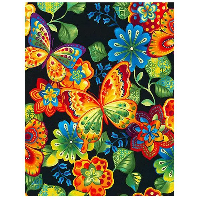 

Diy Round Diamond Diamond Painting Exquisite Diamond Painting Set Butterfly Pattern Diamond Painting
