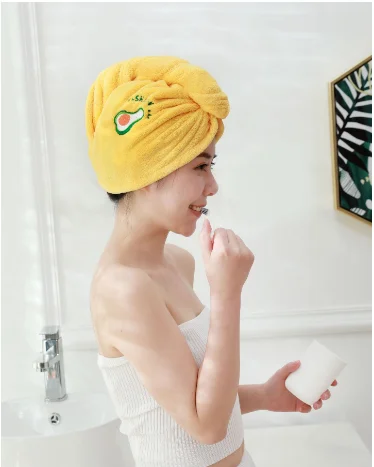 Bonnet de douche en microcarence magique pour enfants, serviette de bain,  bonnet pour cheveux secs, bonnet de douche doux à séchage rapide pour  garçon et fille, turban pour la tête - AliExpress