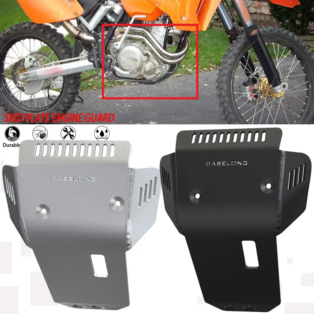 

Motorcycle Accessories Skid Plate Bash Frame Guard Engine Protection Cover For 250 400 450 520 525 EXC SX 4-Stroke 2000 - 2007