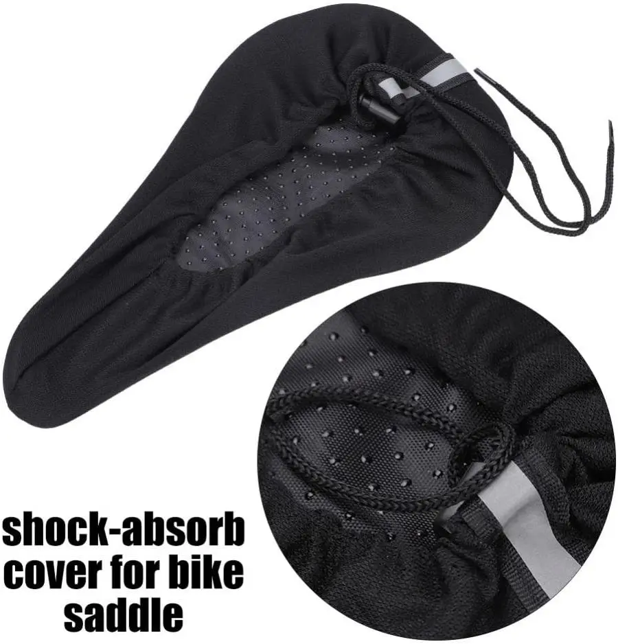 Comfort 3D Padded Bike Saddle Seat Cover Cushion