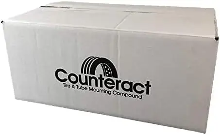 Counteract CBB-EP8KIT Euro Paste Tire/Tube 16lb Mounting Compound Bucket Kit with Brush, Petroleum-free Tire Changing 3