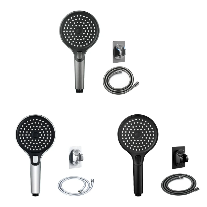 

High-Pressure Bathroom Shower Head with 3 Modes Getting an Invigorating Shower DropShip