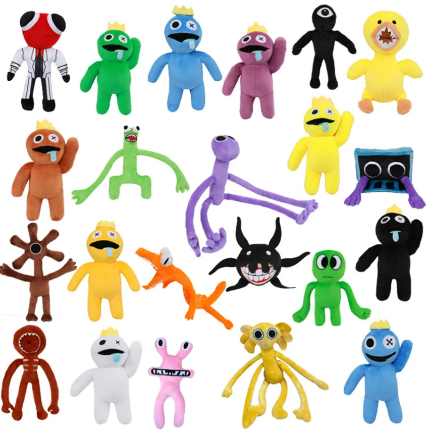 Dia Das Bruxas Roblox Rainbow Friends Arco-Íris Amigos Pelúcia Jogo Boneca  Azul Monstro Mão Longa Macio Animal De Halloween Presentes De Natal  Brinquedos Infantis