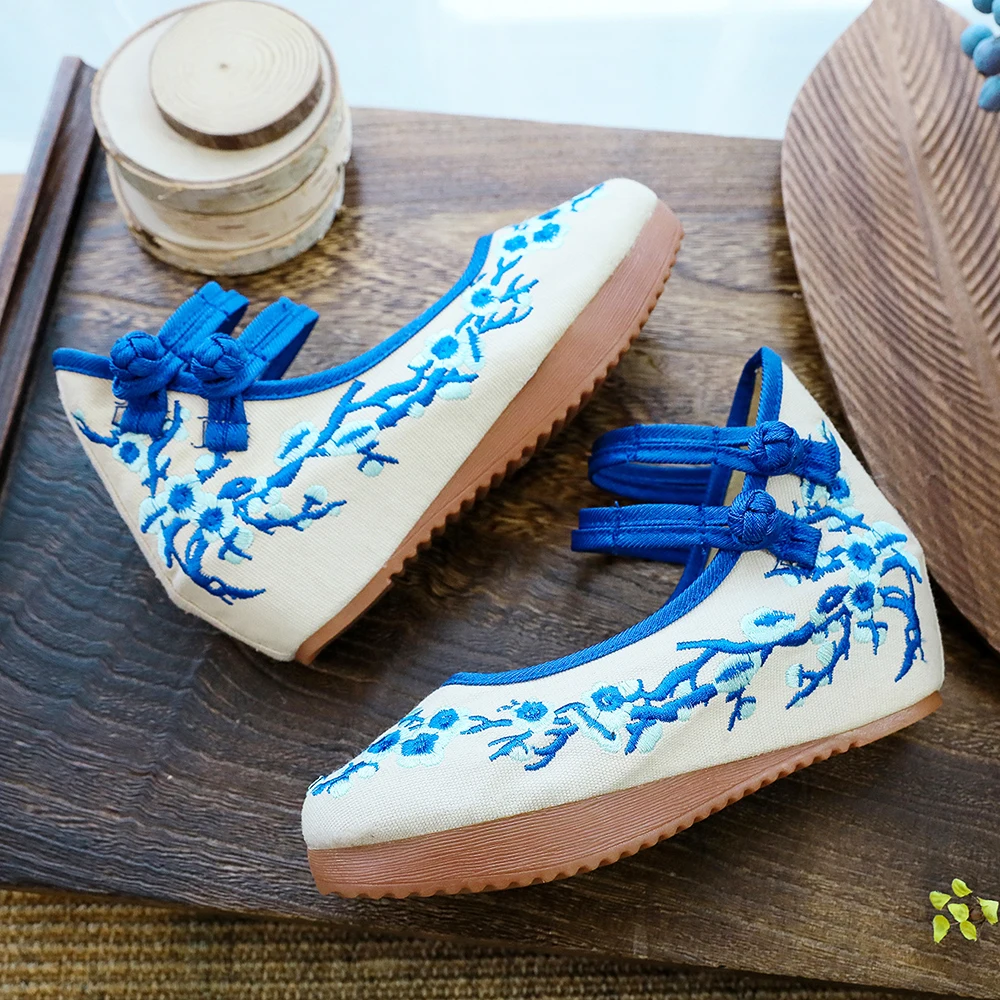 Traditional Chinese Platform Shoes Veowalk Chinese Style Women