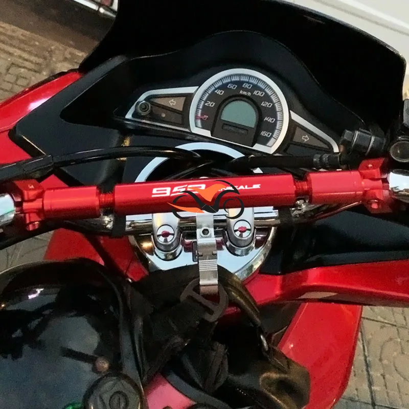 

FOR DUCATI 959 PANIGALE Motorcycle Balance Bar 22mm CNC Aluminum Crossbar Extended Motorbike Reinforce Lever Accessories